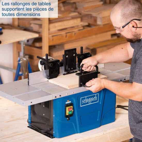 Fraiseuse sur table 1500 W Scheppach HF50 4902103924