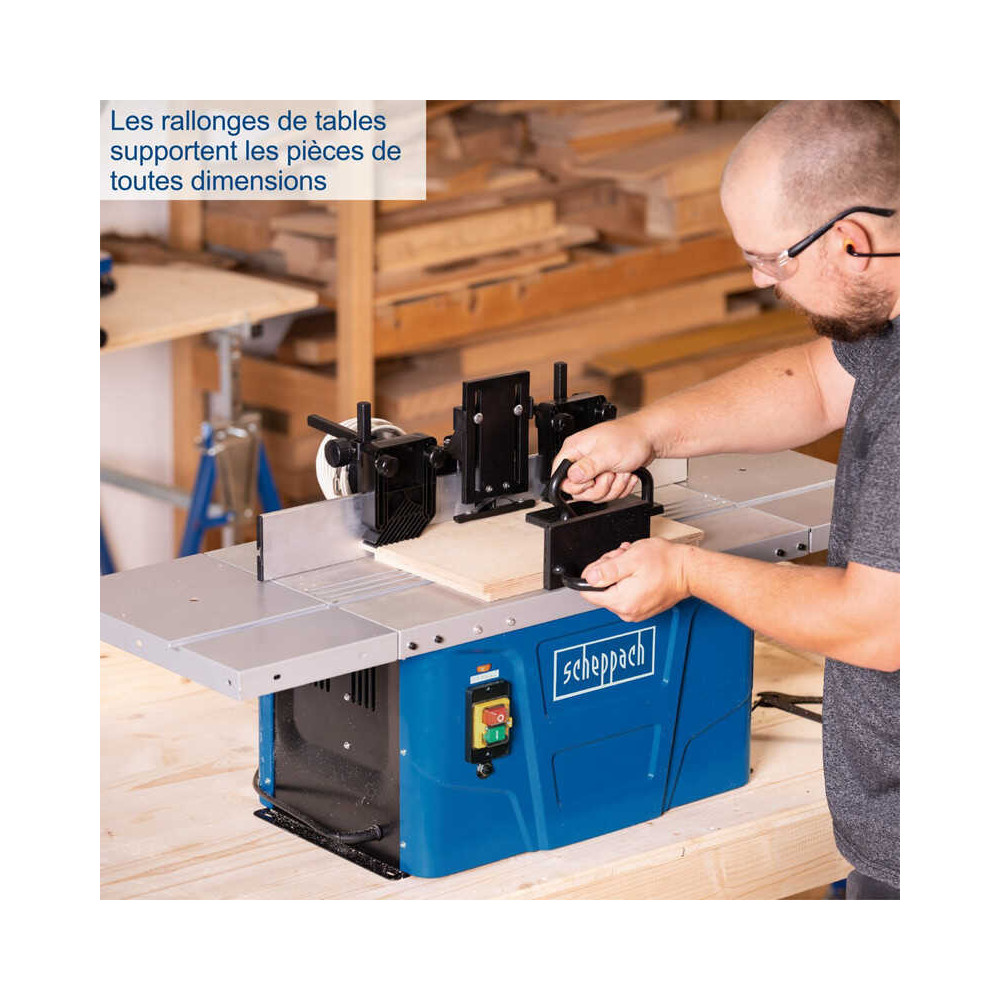 Fraiseuse sur table 1500 W Scheppach HF50 4902103924
