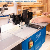 Fraiseuse sur table 1500 W Scheppach HF50 4902103924