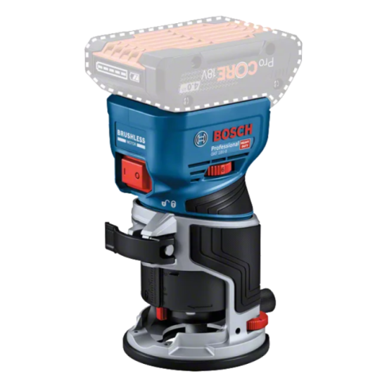 Affleureuse sans fil Bosch GKF 18V-8 brushless 18V