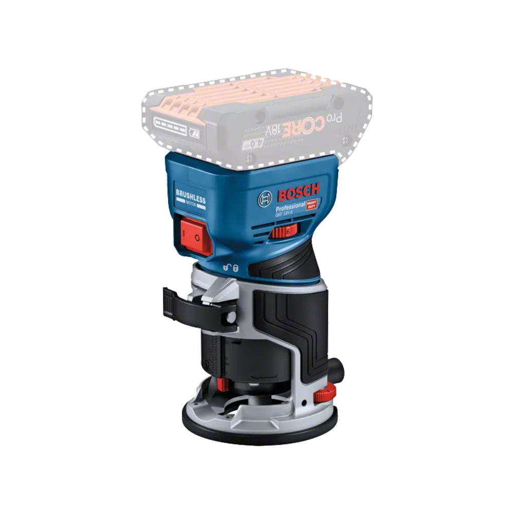 Affleureuse sans fil Bosch GKF 18V-8 brushless 18V