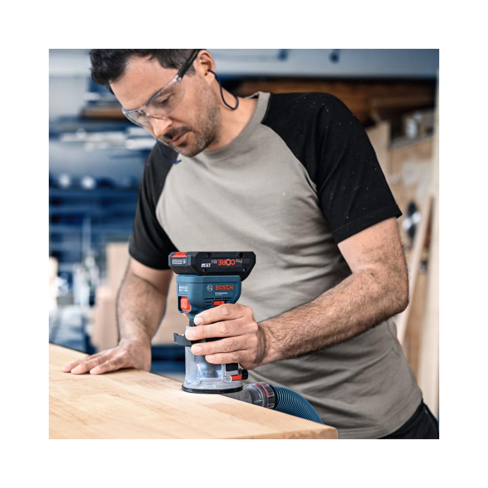 Affleureuse sans fil Bosch GKF 18V-8 brushless 18V
