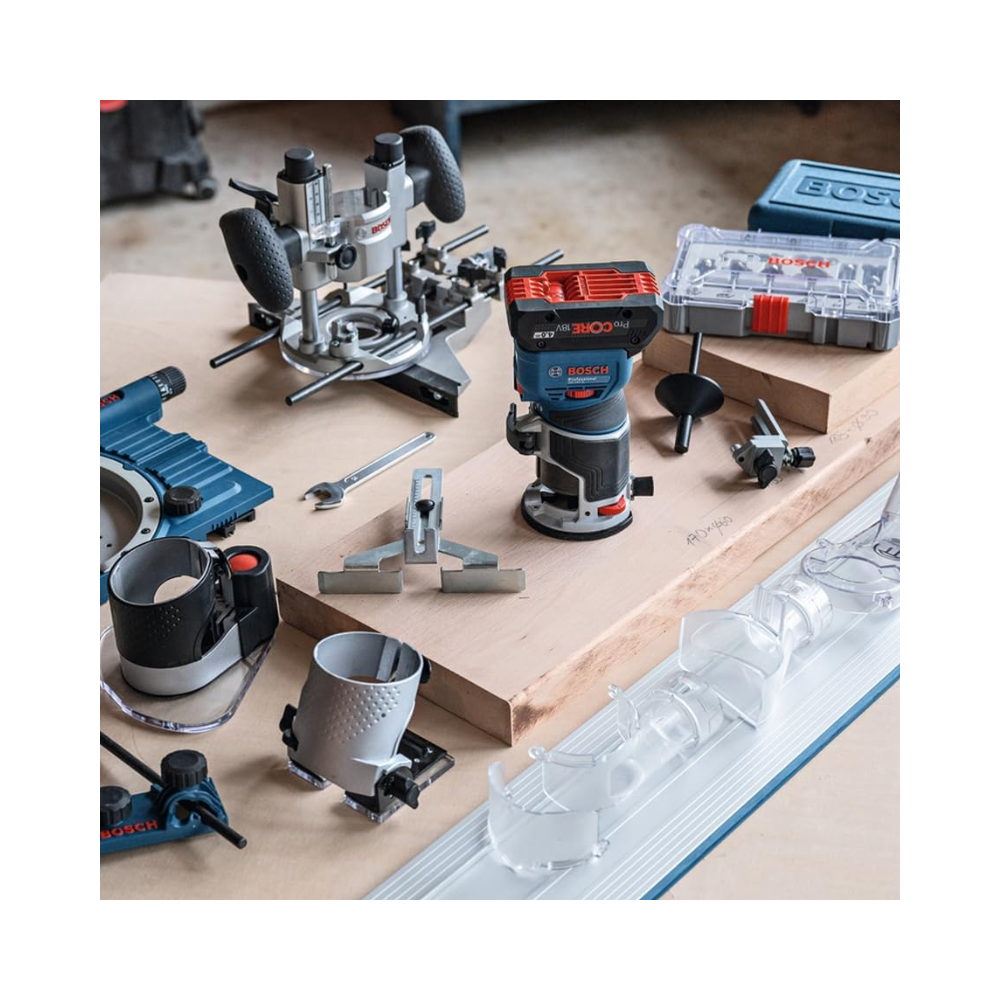 Affleureuse sans fil Bosch GKF 18V-8 brushless 18V