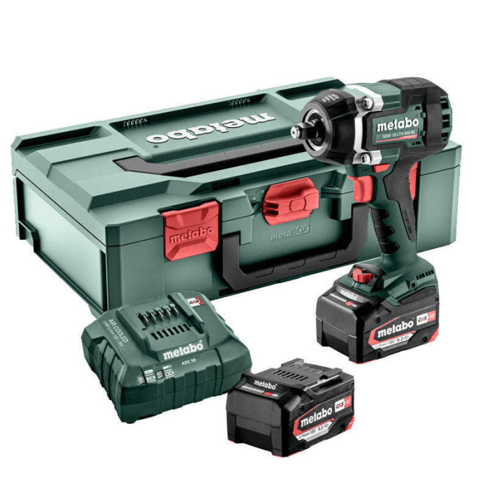 Boulonneuse Metabo SSW 18 LTX 800 BL 5,2 Ah HT