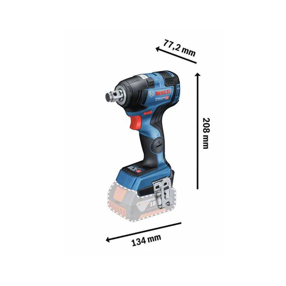 Boulonneuse Bosch GDS 18V-200 C 200 Nm