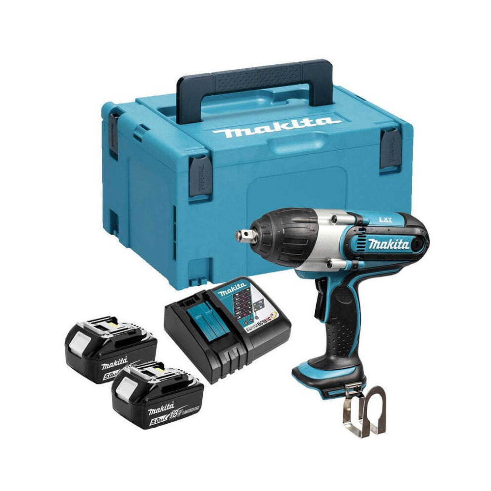Boulonneuse Makita DTW450RTJ 18V LXT 5,0 Ah