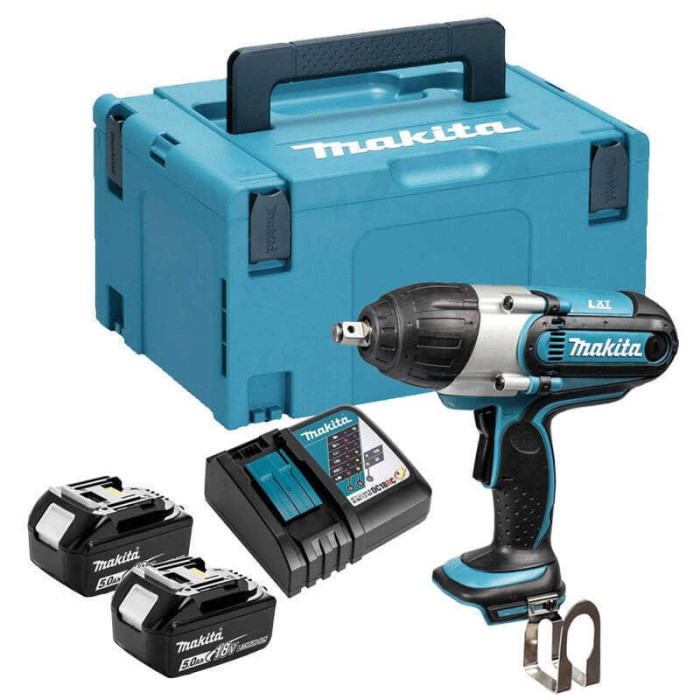 Boulonneuse Makita DTW450RTJ 18V LXT 5,0 Ah