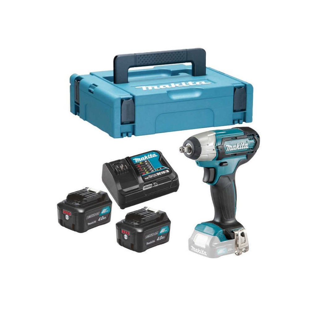 Boulonneuse Makita TW140DSMJ 12V CXT 4 Ah