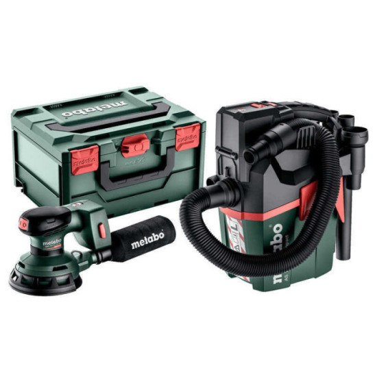 Set SXA 18 LTX 125 BL et AS 18 L PC Metabo 691199000