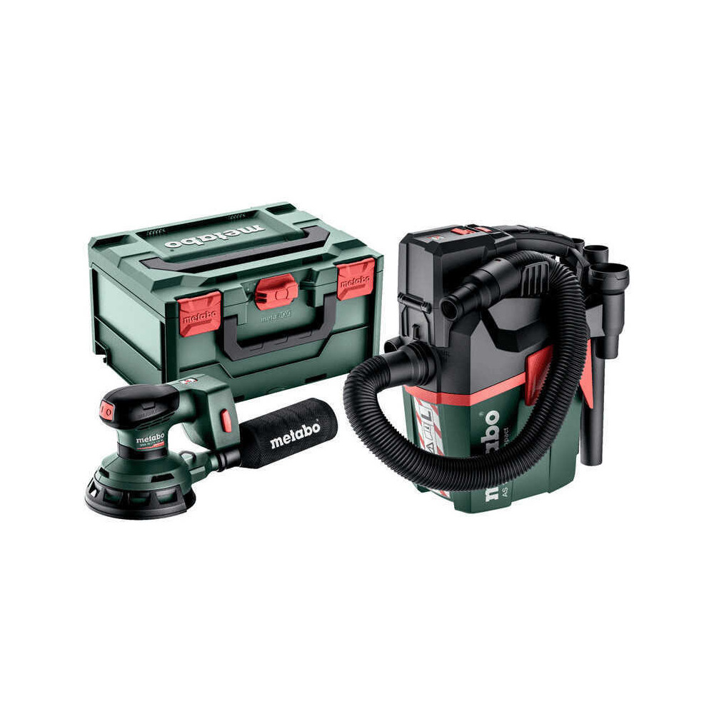 Set SXA 18 LTX 125 BL et AS 18 L PC Metabo 691199000