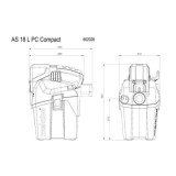 Set SXA 18 LTX 125 BL et AS 18 L PC Metabo 691199000