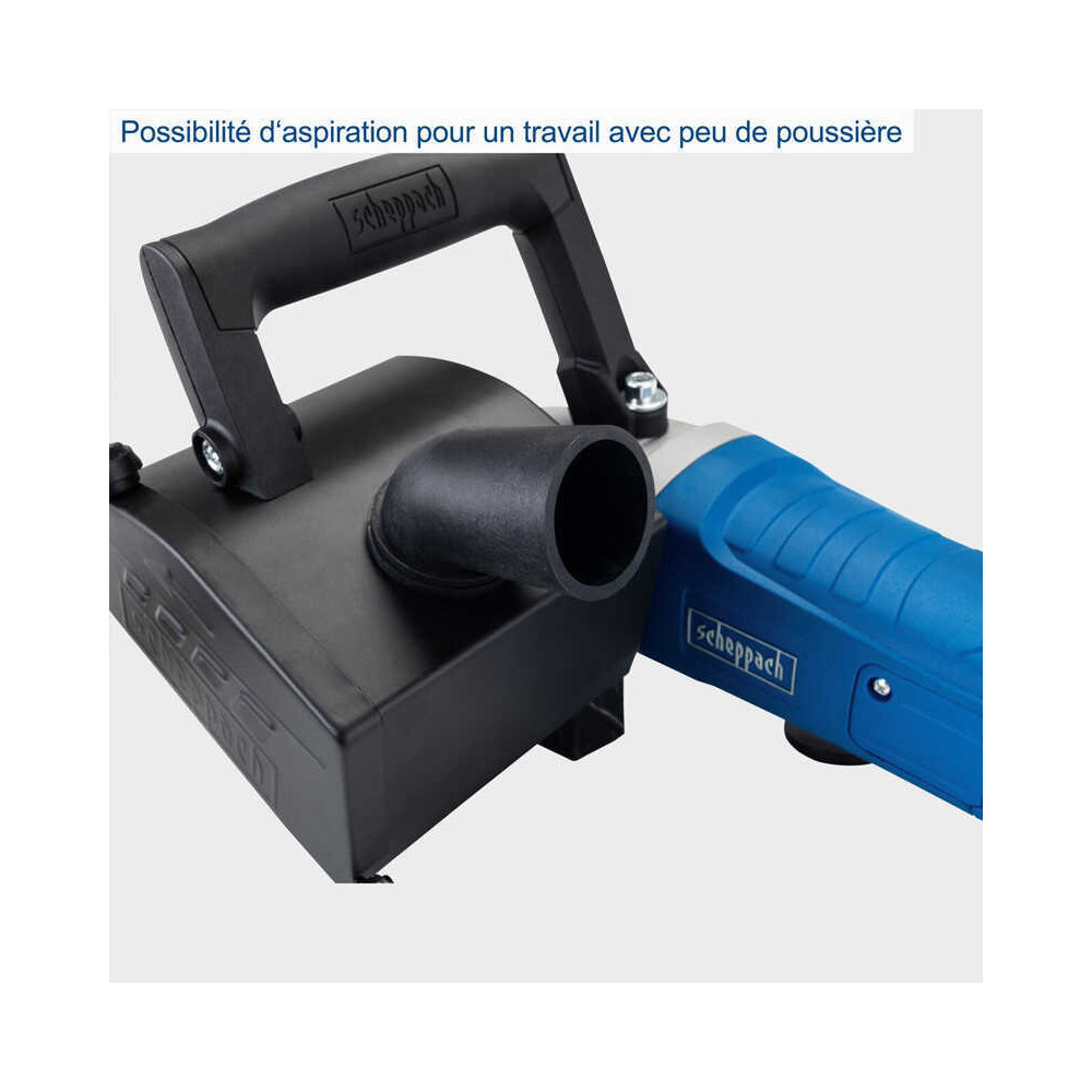 Ponceuse à satiner universelle MRS1300 Scheppach 5903819901