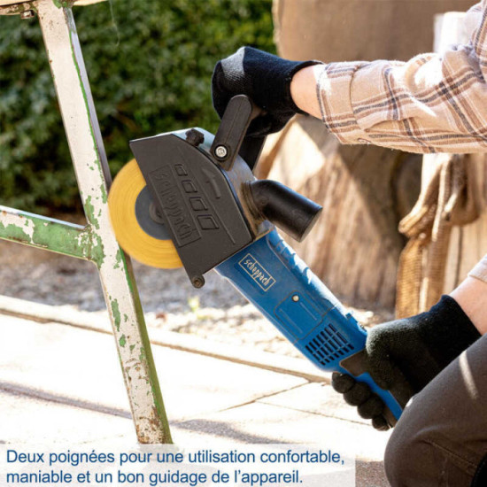 Ponceuse à satiner universelle MRS1300 Scheppach 5903819901