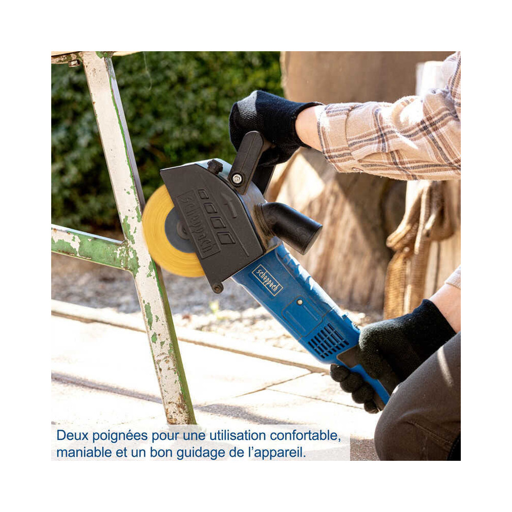 Ponceuse à satiner universelle MRS1300 Scheppach 5903819901