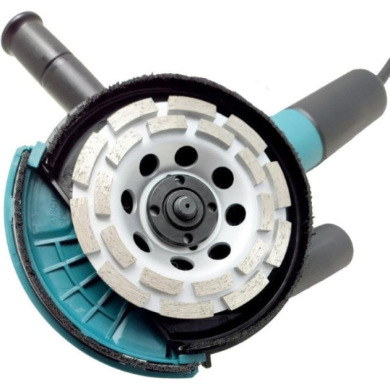 Ponceuse d'angle 1100 W accessoires en coffret Makita