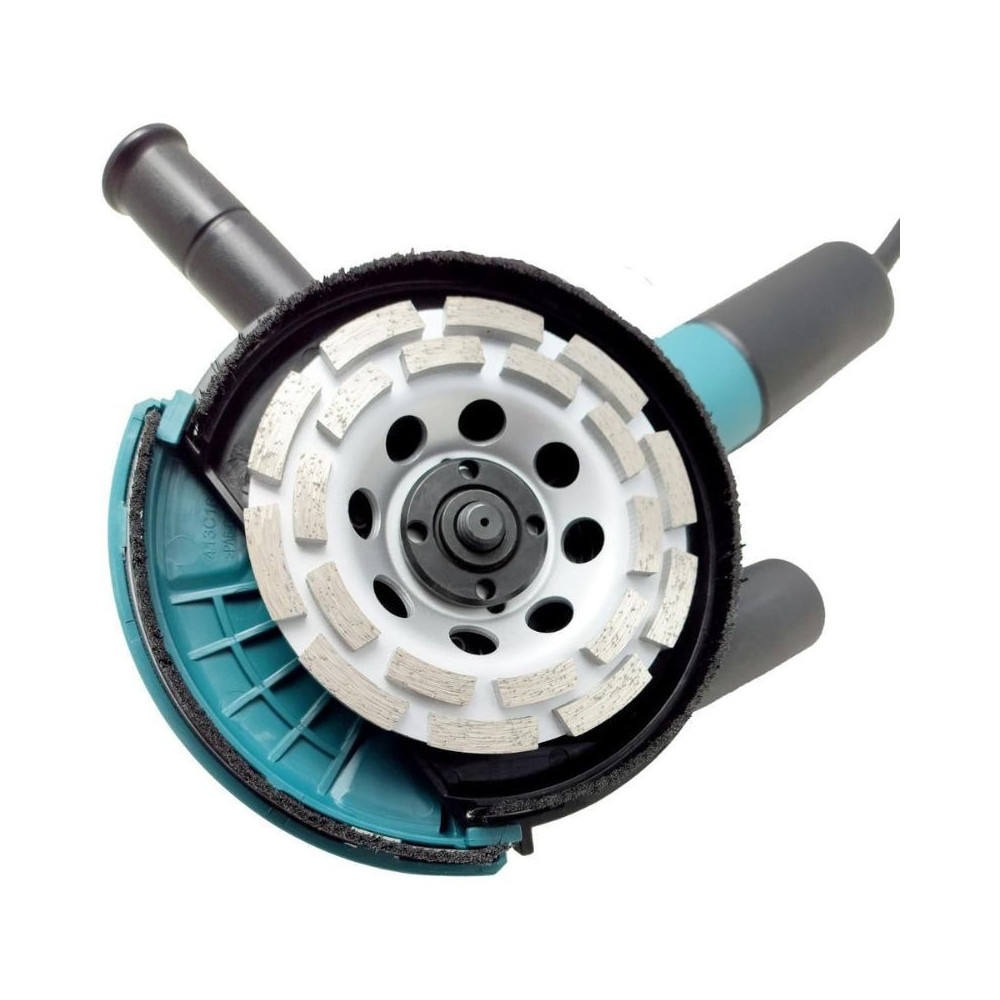 Ponceuse d'angle 1100 W accessoires en coffret Makita