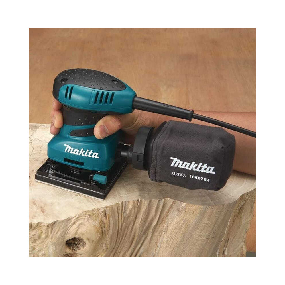 Ponceuse vibrante Makita BO4555 200 W 114 x 140 mm