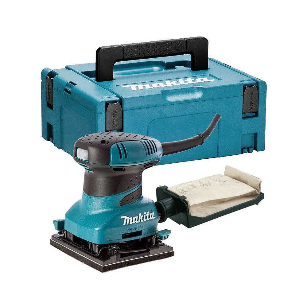 Ponceuse vibrante filaire Makita BO4555J 200 W Makpac