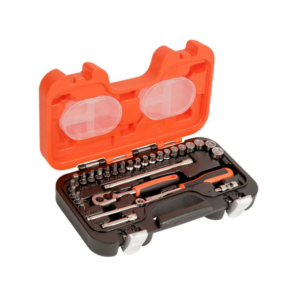 Coffret douilles Bahco S290 29 outils 1/4