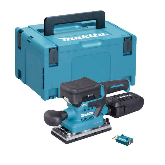 Ponceuse vibrante Makita DBO381ZJU 18V LXT coffret