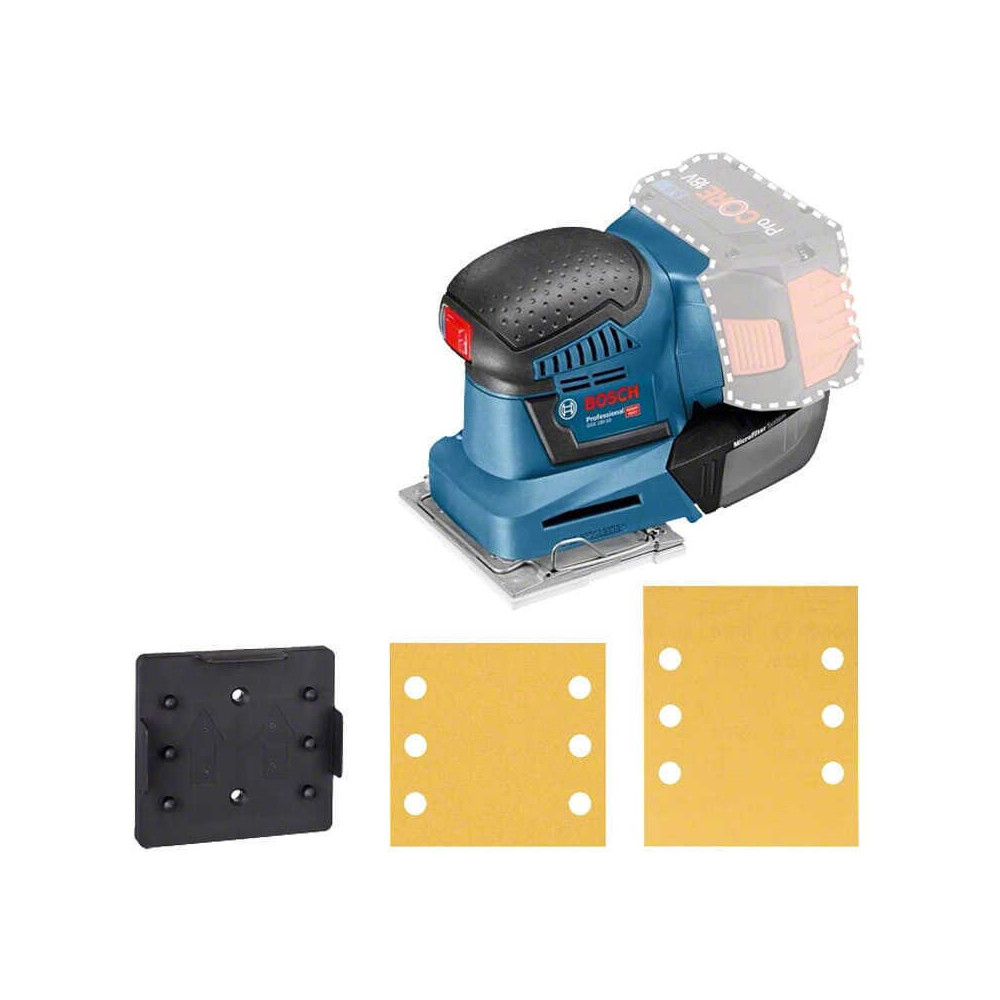 Ponceuse vibrante sans fil Bosch GSS 18V-10 06019D0200