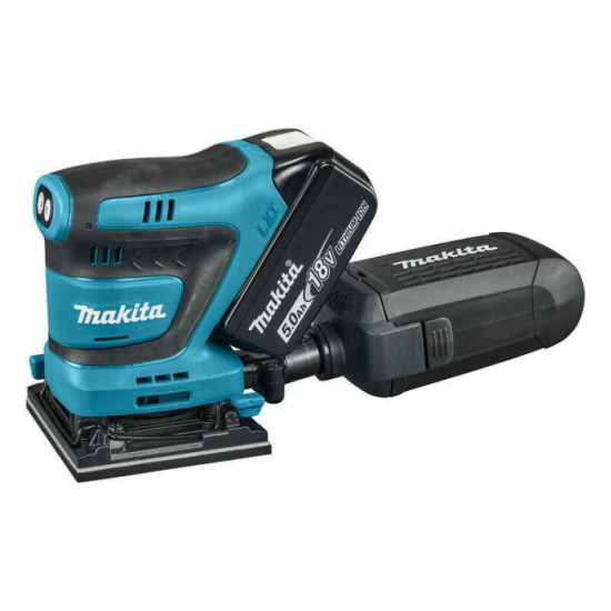 Ponceuse vibrante Makita DBO481RTJ 18V 2 x 5,0 Ah