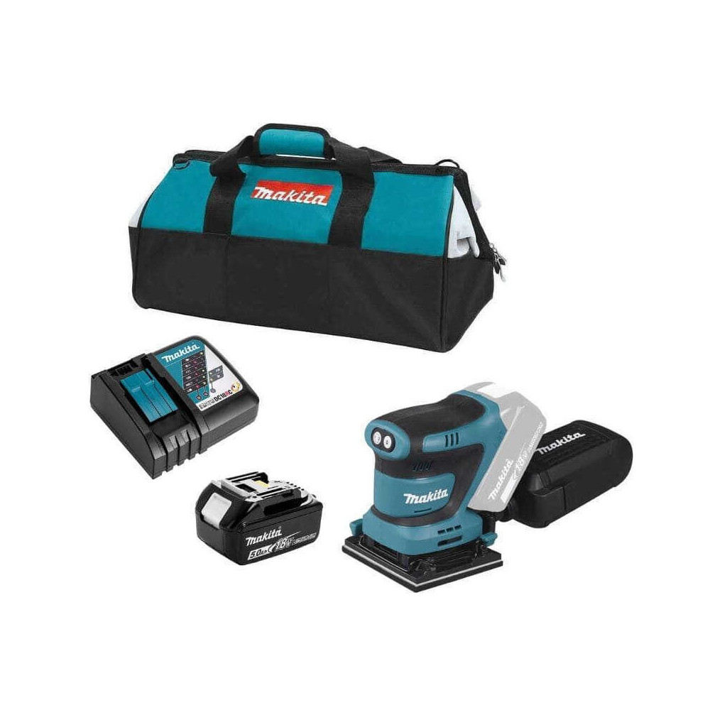 Ponceuse vibrante sans fil Makita DBO480RTX1