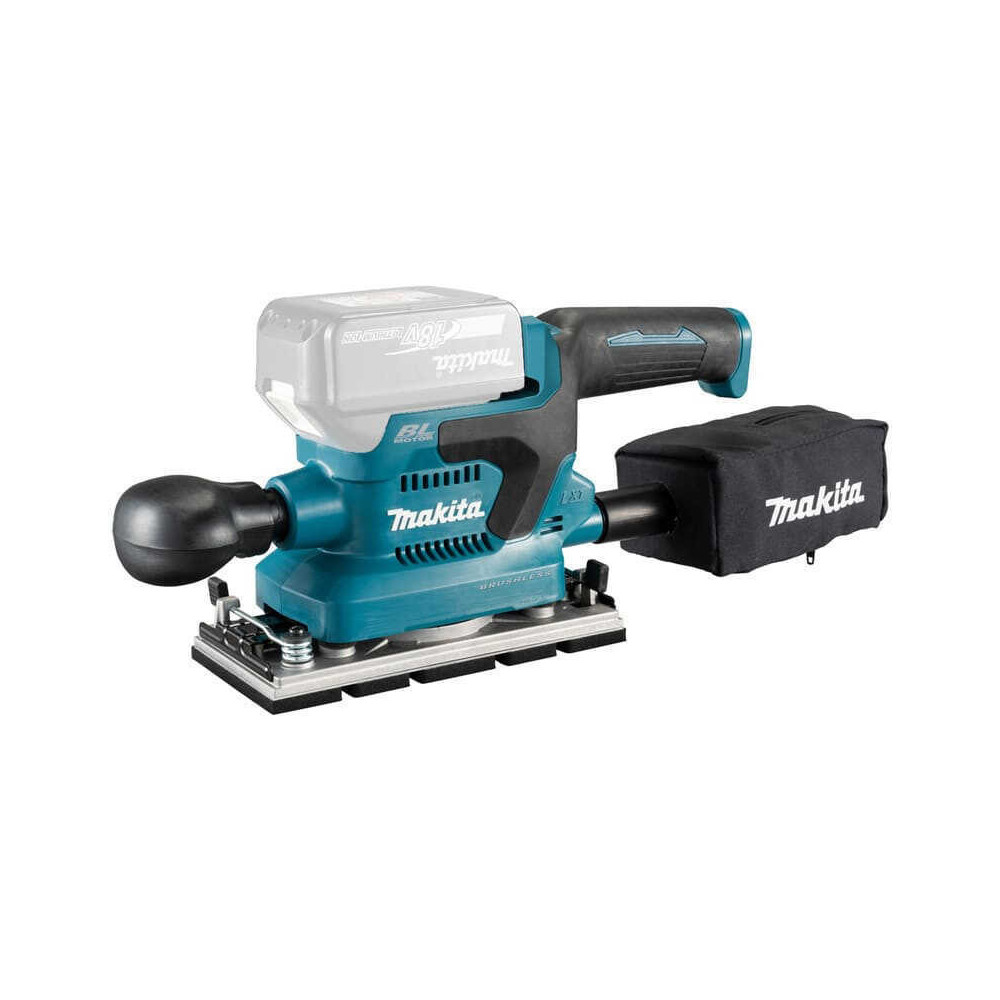 Ponceuse vibrante Makita DBO380RT 18V brushless 5,0 Ah