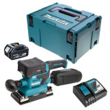Ponceuse vibrante Makita DBO380RFJ 18V 2 x 3,0 Ah