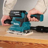 Ponceuse vibrante Makita DBO380RFJ 18V 2 x 3,0 Ah