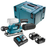Ponceuse vibrante Makita DBO380RTJ 18V 2 x 5,0 Ah