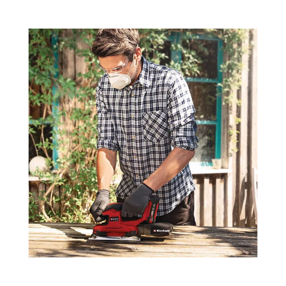 Ponceuse vibrante Einhell TE-OS 18/230 Li Solo 18V