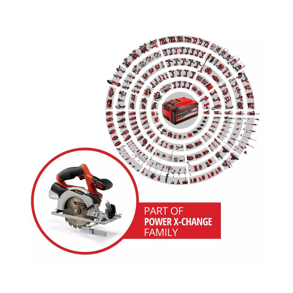 Scie circulaire Einhell TE-CS 18/150 Li Solo 18V