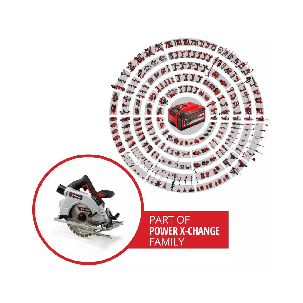 Scie circulaire Einhell TP-CS 18/190 Li BL brushless