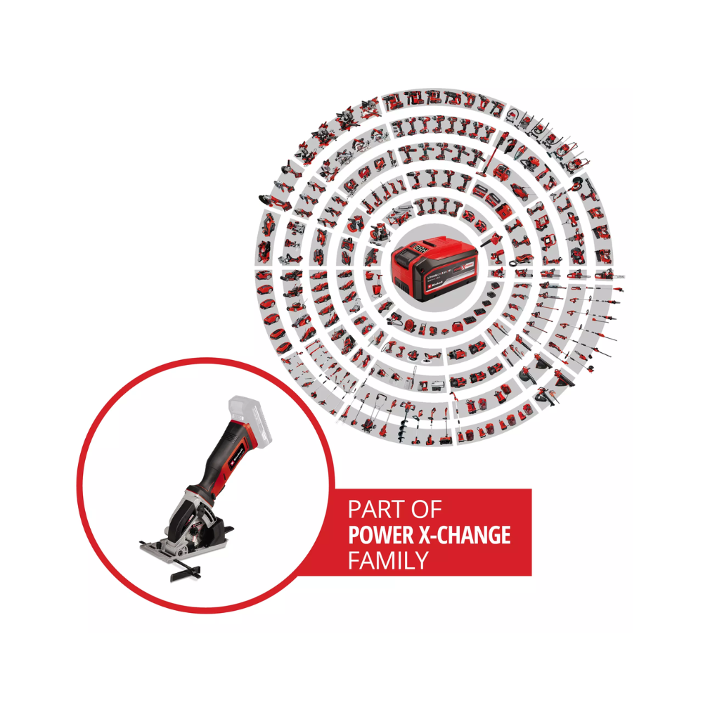 Mini scie circulaire Einhell TE-CS 18/89 Li 18V 89 mm