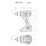 Perceuse visseuse Metabo 602325800 BS 18 LT BL