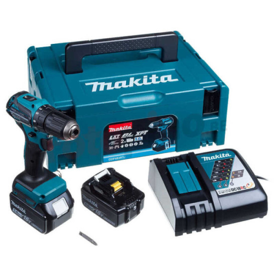 Perceuse-visseuse Makita DDF483RTJ 18V LXT