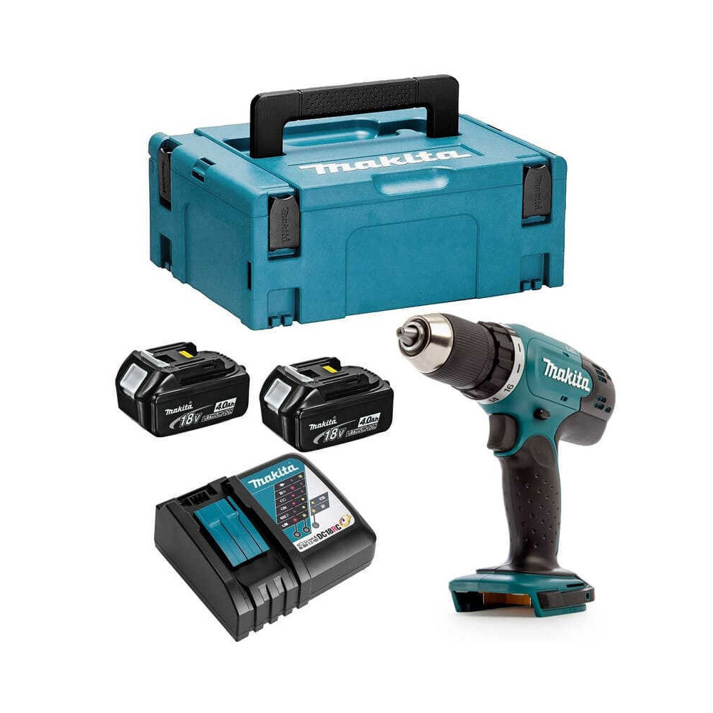 Perceuse visseuse Makita DDF453RMJ 2x4,0 Ah