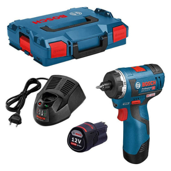 Perceuse-visseuse Bosch GSR12V-20(2x3.0Ah) 12V