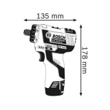 Perceuse-visseuse Bosch GSR12V-20(2x3.0Ah) 12V