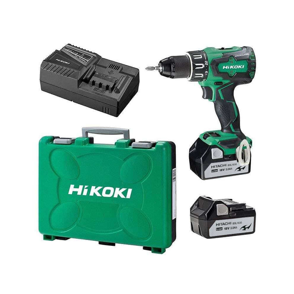 Perceuse-visseuse HiKOKI DS18DBEL 18 V 50 Nm