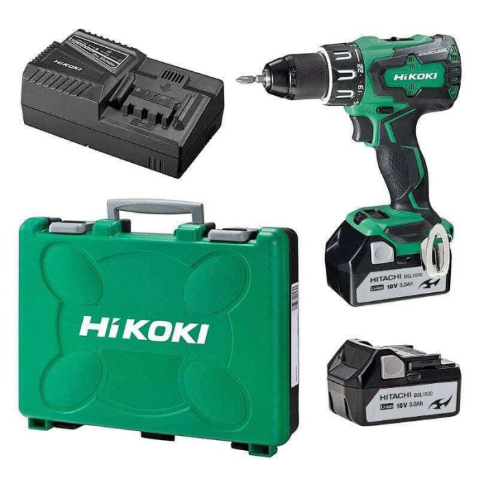 Perceuse-visseuse HiKOKI DS18DBEL 18 V 50 Nm