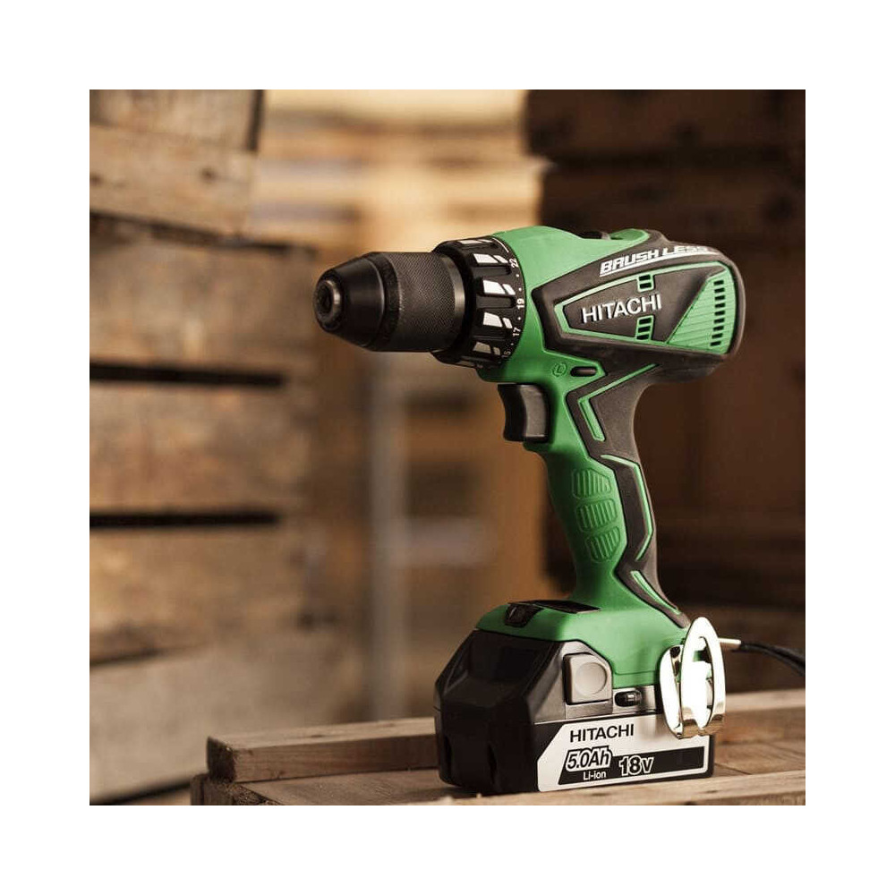Perceuse-visseuse HiKOKI DS18DBEL 18 V 50 Nm