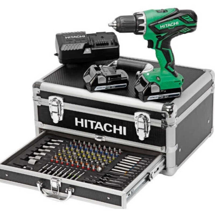 Perceuse visseuse sans fil HiKOKI KC18DJLF 100 accessoires