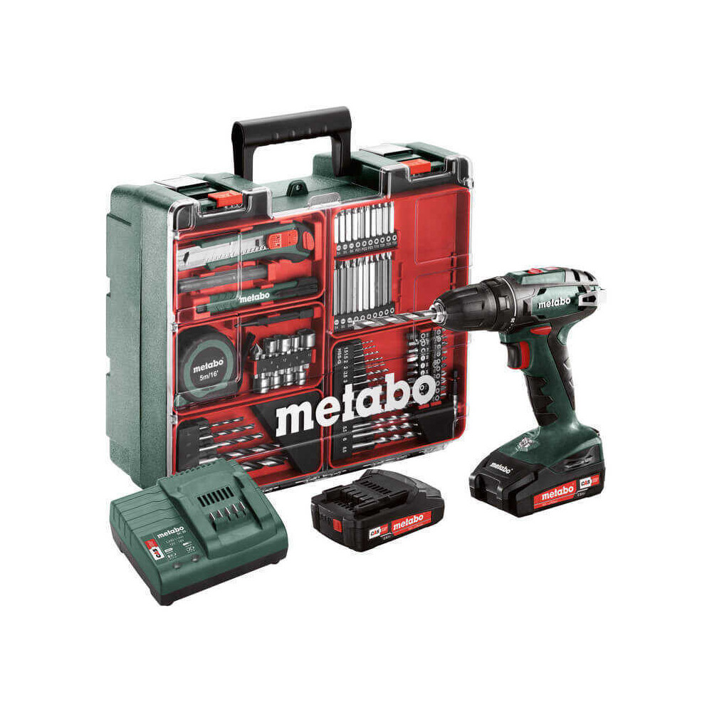 Perceuse visseuse sans fil Metabo 602207880 BS 18 Set