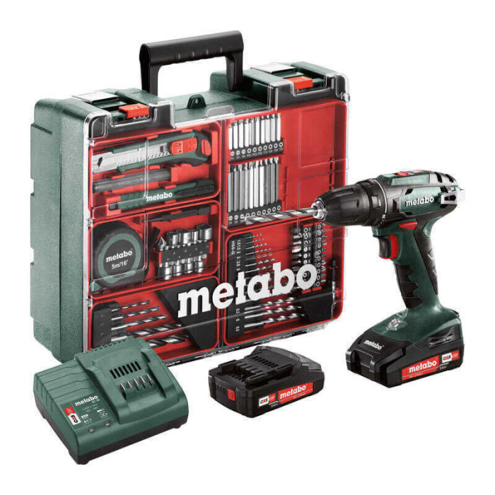 Perceuse visseuse sans fil Metabo 602207880 BS 18 Set