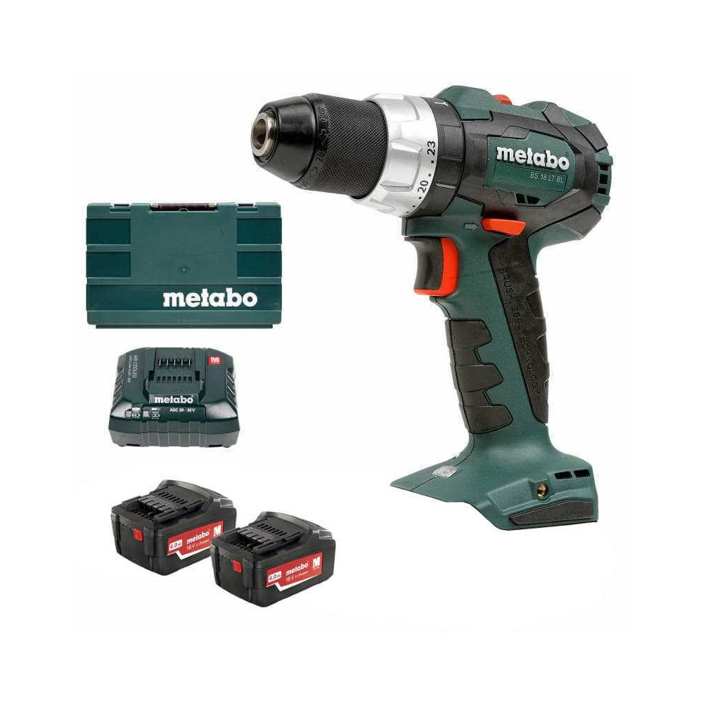 Perceuse visseuse sans fil Metabo BS18LT-BL 18 V