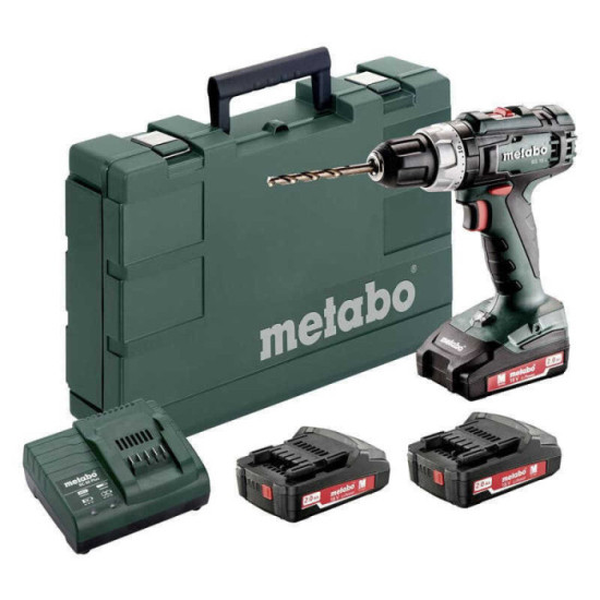 Perceuse visseuse Metabo 602321540 3 batteries