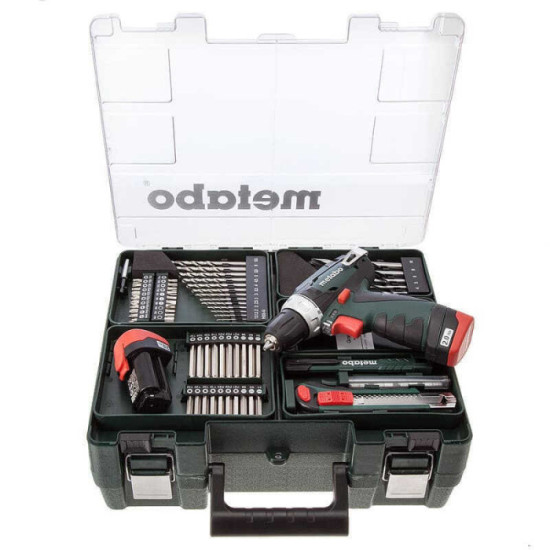 Perceuse visseuse Metabo PowerMaxx BS Set