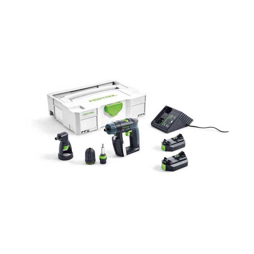 Perceuse visseuse Festool sans fil CXS 12 2,5-Set 564532 18V